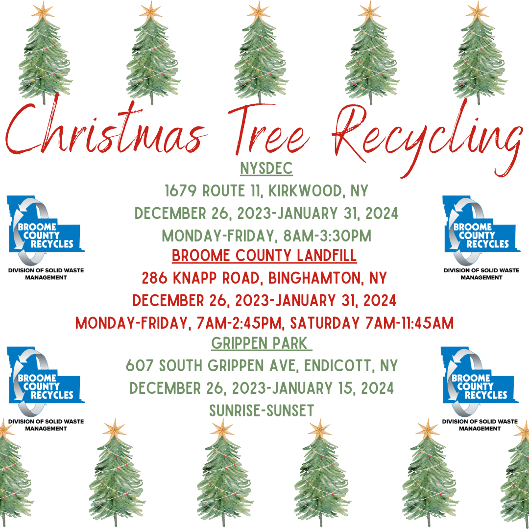 Holiday Recycling Broome County